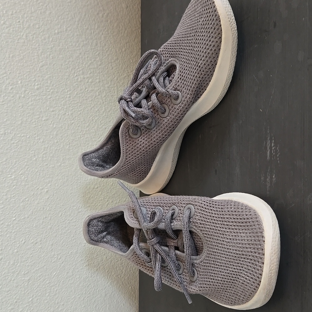 Allbirds Gray Wool Sneakers Size 8